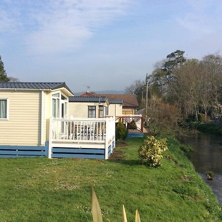Deluxe Riverside Static Caravan Cheddar Ngoại thất bức ảnh