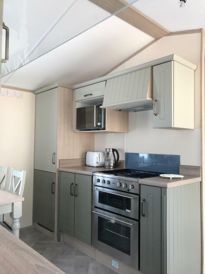 Deluxe Riverside Static Caravan Cheddar Ngoại thất bức ảnh